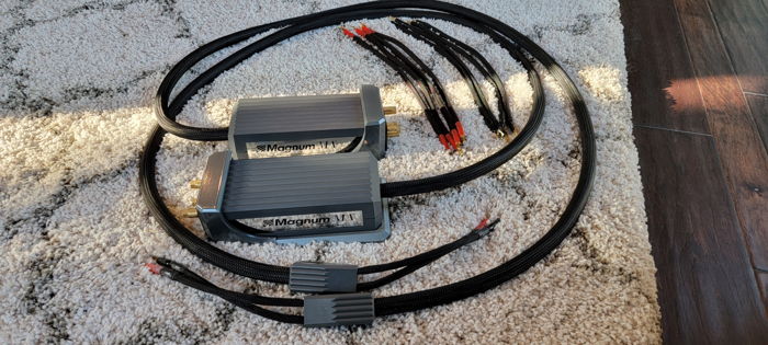 MIT Magnum MA biwire speaker cables 8' pair