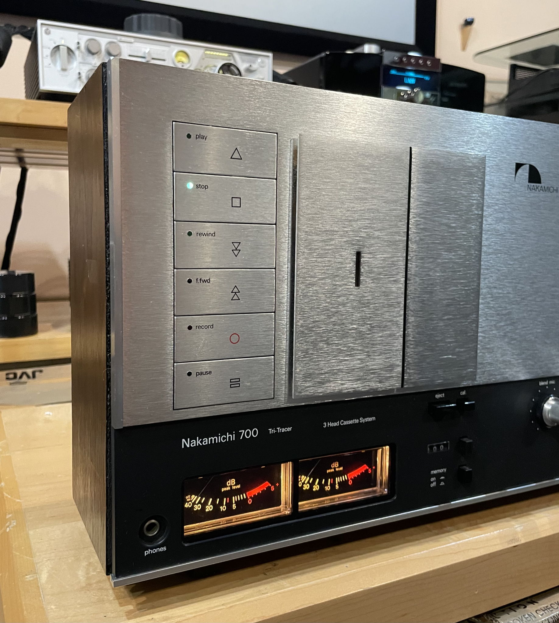 Nakamichi  700 Tri-Tracer 3 head Cassette Fully Service... 7