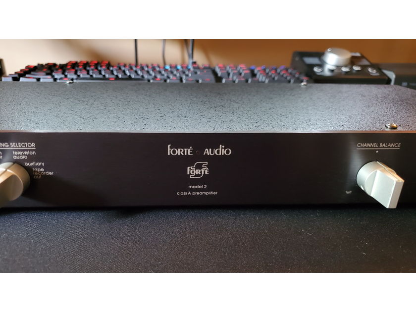 Forte Model 2 Class A Preamp with Phono Stage
