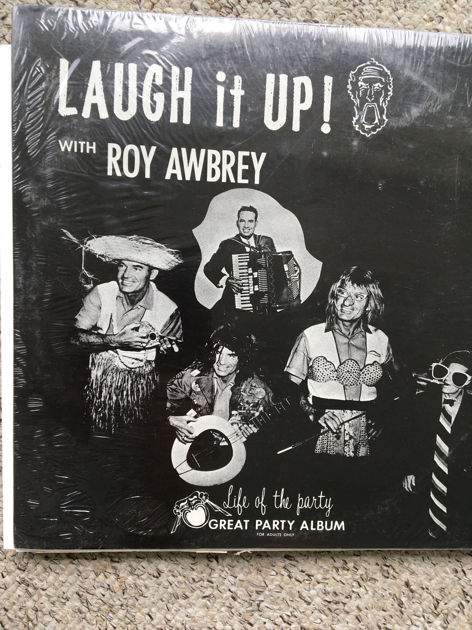 Comedy Roy Awbrey 2 Lp records 1 sealed  Laugh it up an... 4