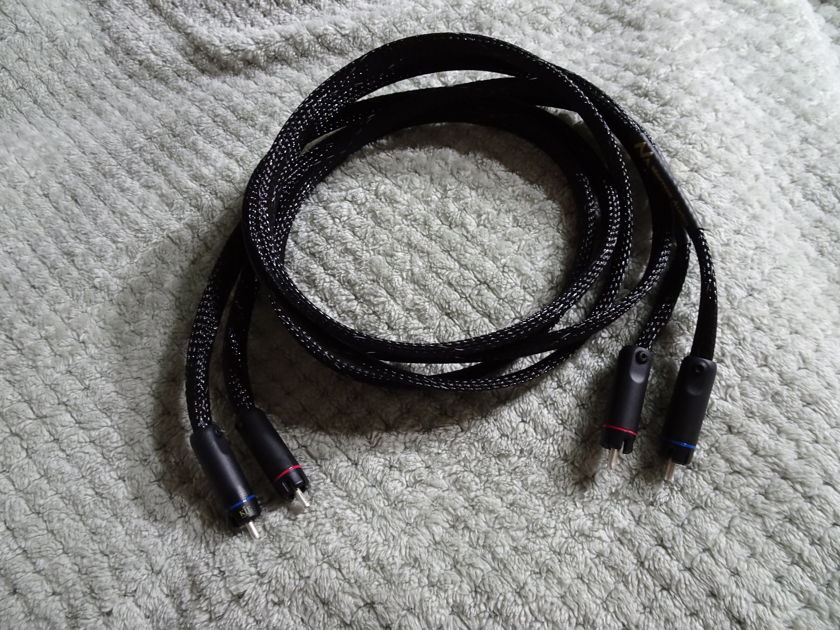 Morrow Audio MA5 RCA Interconnects 1.5 m with Eichmann Copper plugs.