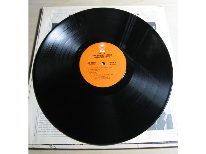Sly & The Family Stone - Greatest Hits - Reissue Compilation Vinyl LP Epic KE 30325