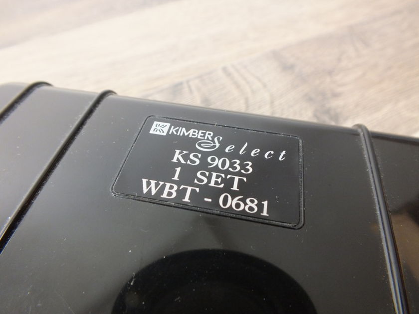 Kimber Kable KS-9033 speaker cable jumpers