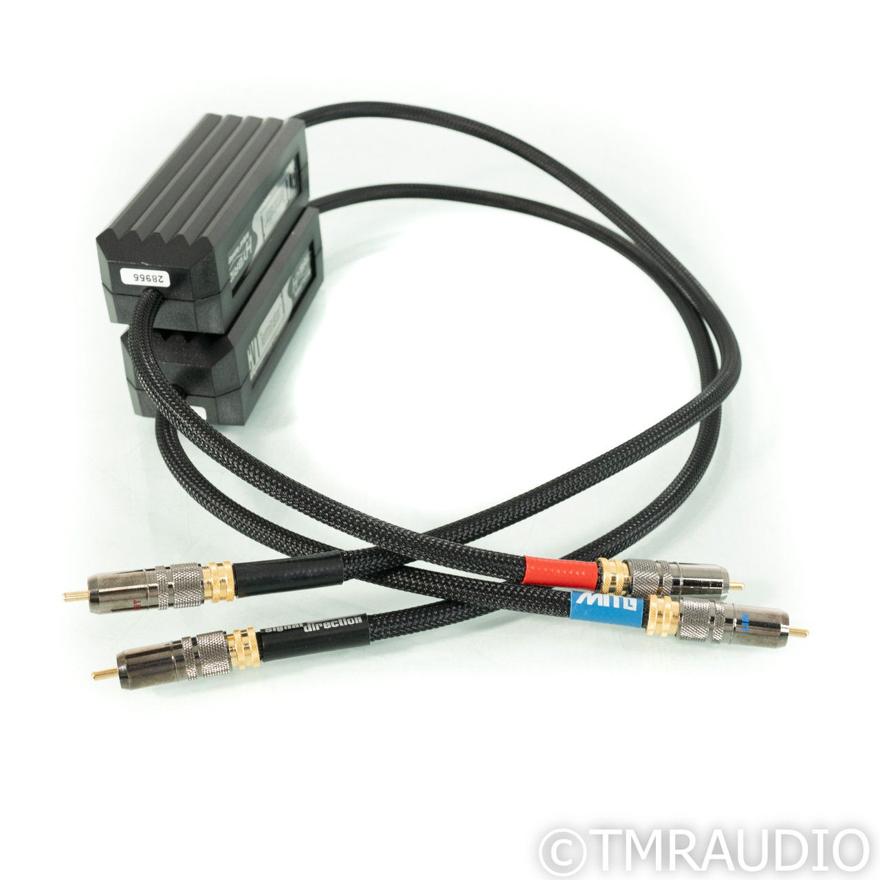 MIT CVT Terminator 1 RCA Cables; 1m Pair Interconnects ...