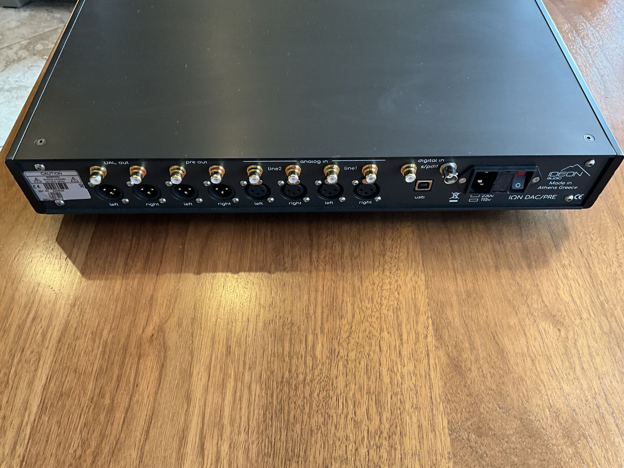 Ideon Audio ION DAC w/Preamp 4