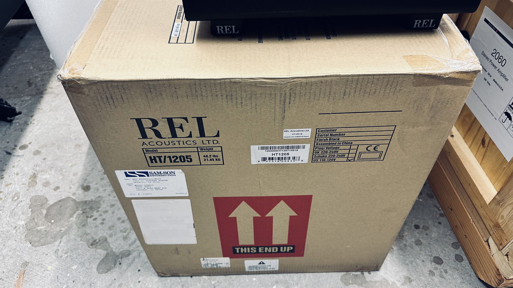 REL Acoustics HT/1205 HT1205 HT-1205 MKI Black Subwoofe... 9