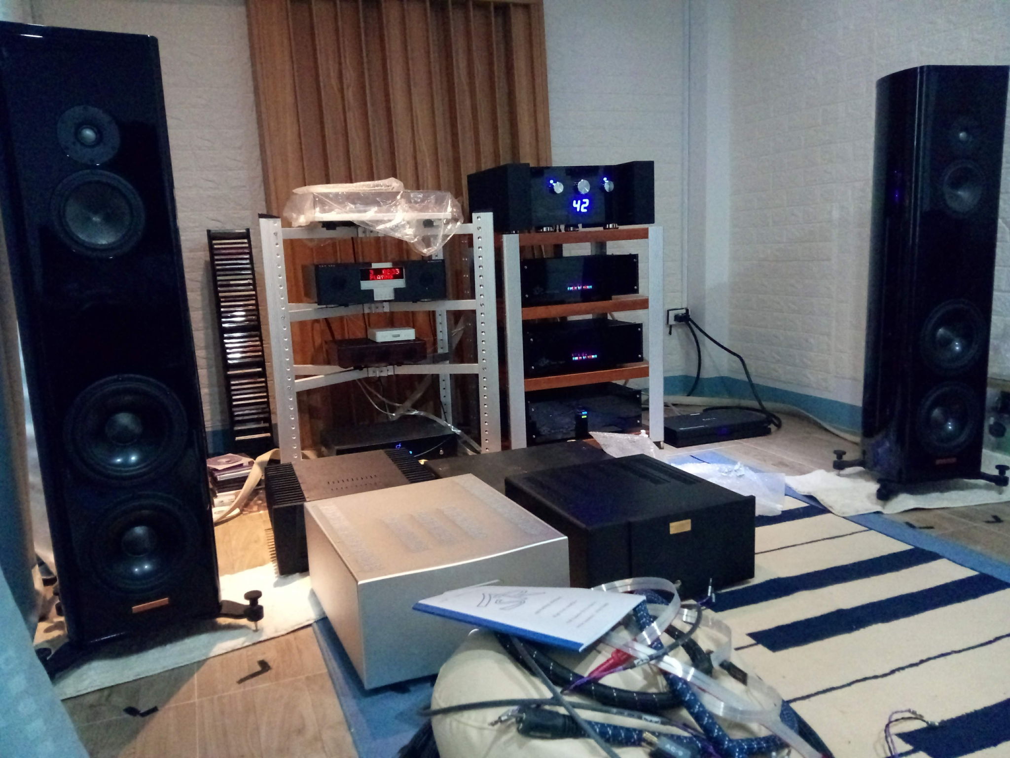 New listening room with Magico s3 and new2019  ASR  Emitter 2 Exclusive with battery