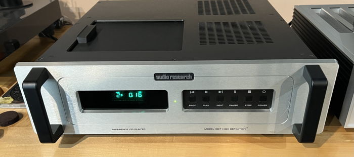 Audio Research Reference CD-7, Tube, top Loading Ref CD...
