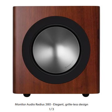 Monitor Audio® Radius 380 Beautiful Walnut