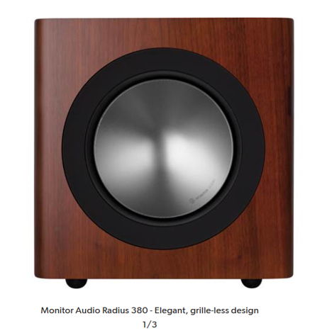 Monitor Audio® Radius 380 Beautiful Walnut