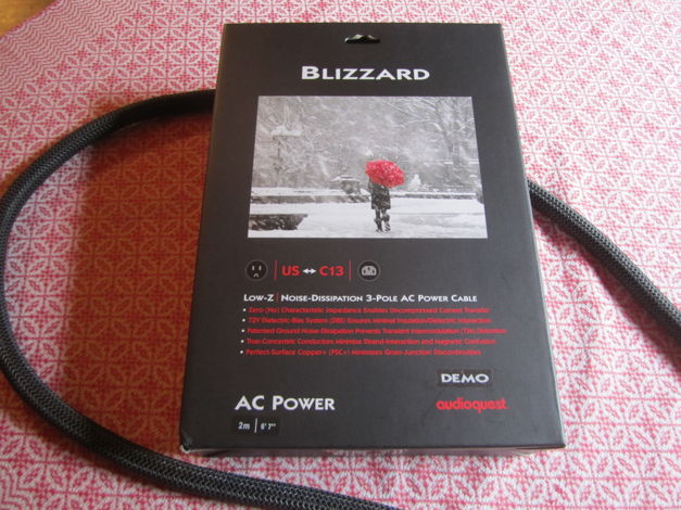AudioQuest Blizzard 2 Meter Power Cord