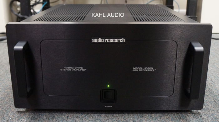 Audio Research HD220 hybrid stereo amp. Re-capped and s...