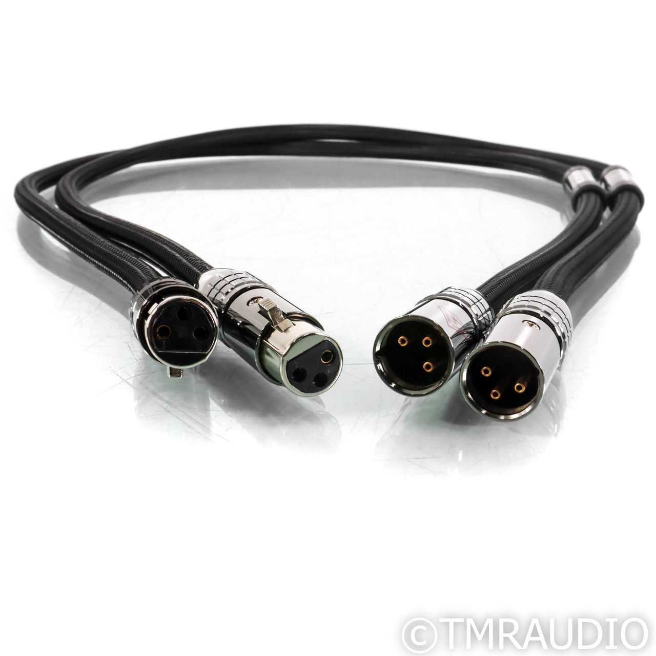 Shunyata Research Delta V1 XLR Cables; 1m Pair Balanced... 3