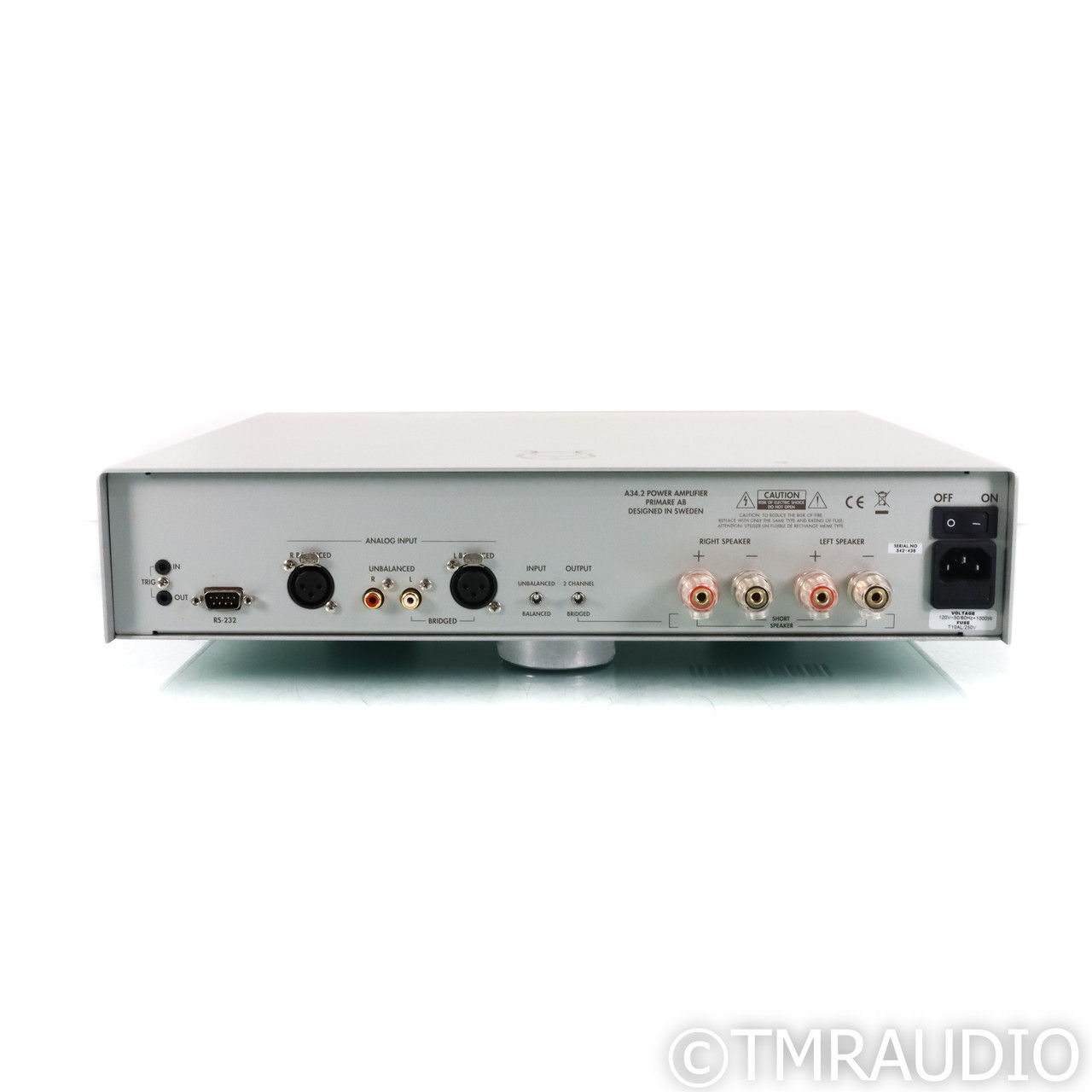 Primare A 34.2 Stereo Power Amplifier  (74178) 5