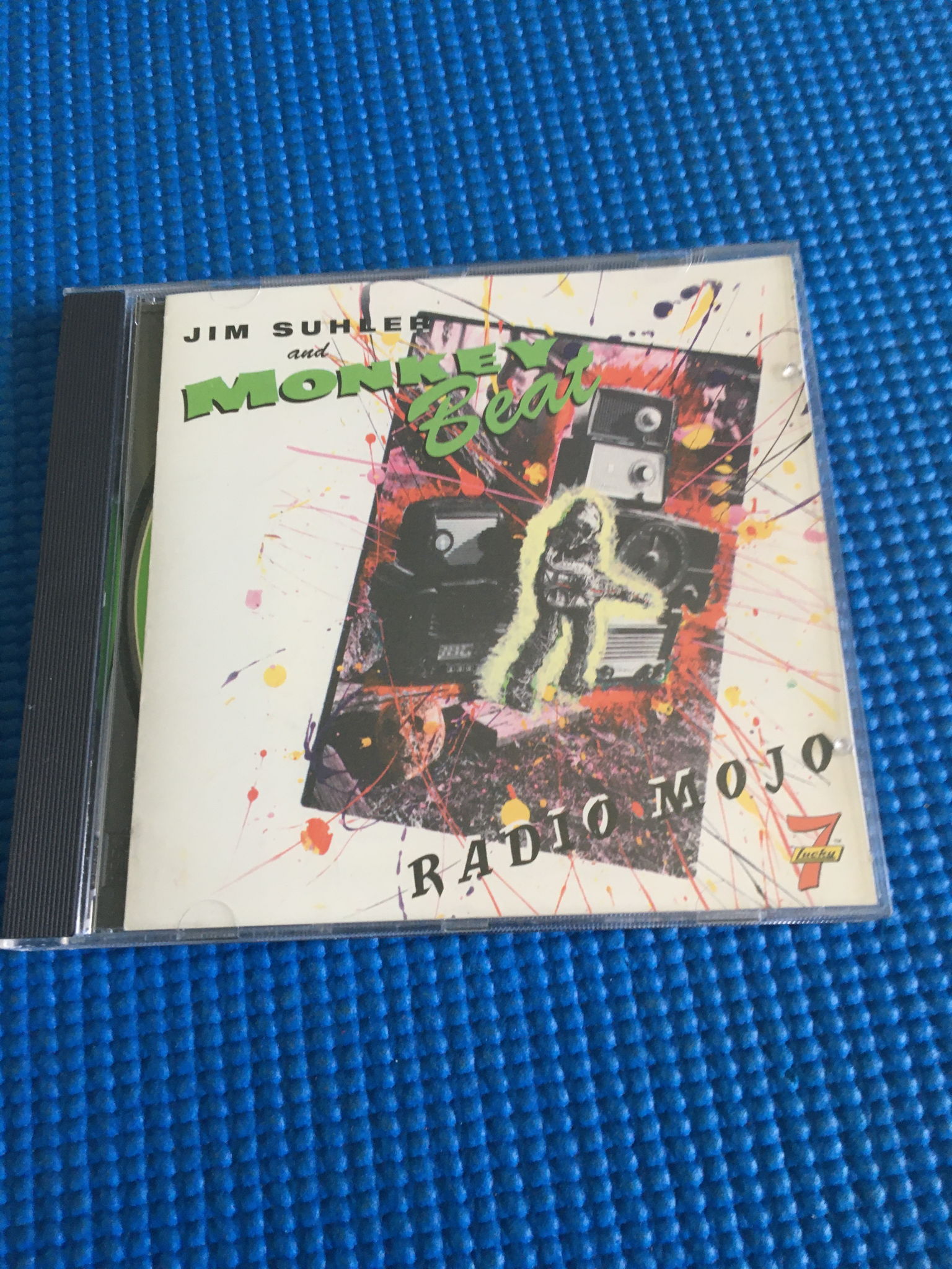 Jim Suhler and Monkey beat Radio mojo cd 1993 lucky 7 lbl