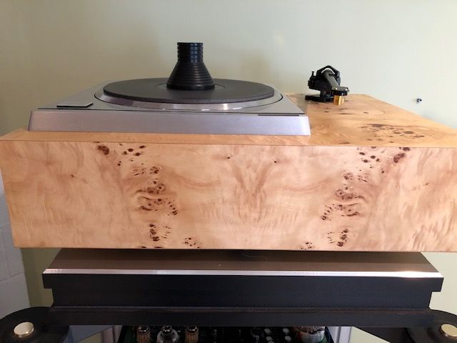 Technics SP10 mk2 in marine ply plinth