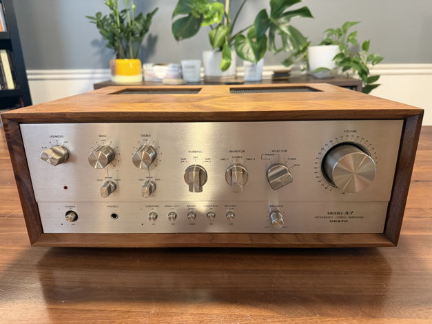 Onkyo A-7 Integrated Stereo Amplifier — Fu For Sale | Audiogon