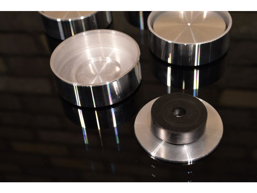 Pro-Ject Audio Systems Absord It High-end Damping Feet for Turntable - Silver