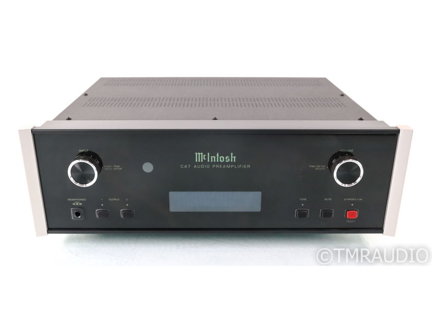 McIntosh C47 Stereo Preamplifier; MM / MC Phono; DAC; USB (34673)