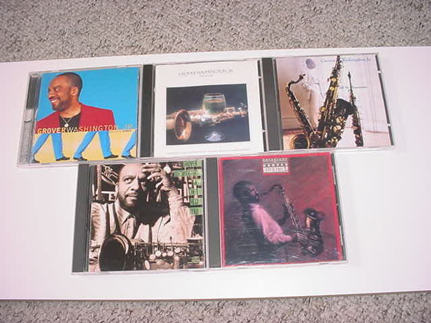 JAZZ CD LOT OF 5 CD'S - Grover Washington Jr
