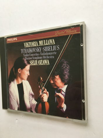 Viktoria Mullova Seiji Ozawa  Tchaikovsky Sibelius viol...