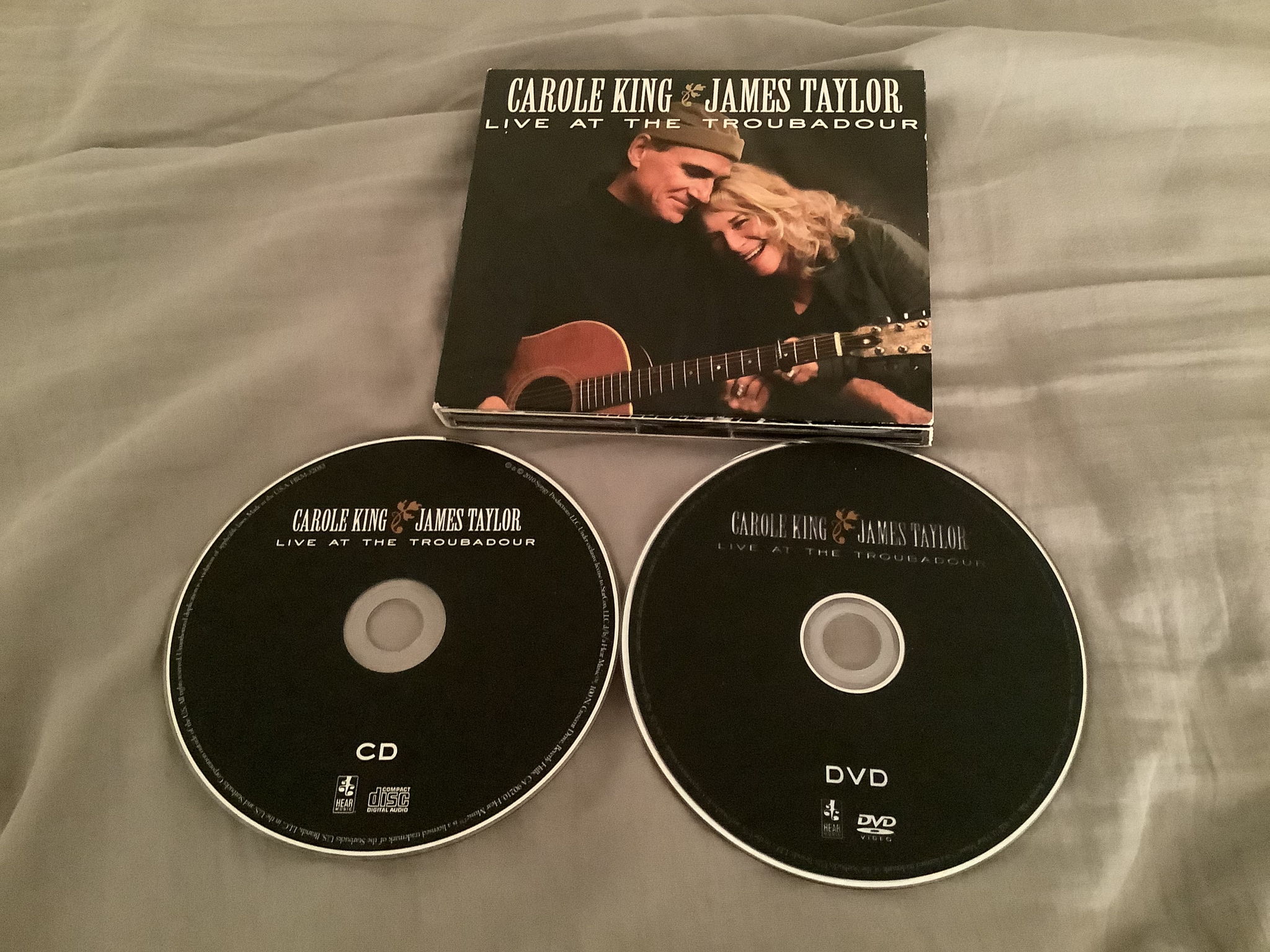 Carole King James Taylor CD/DVD Combo  Live At The Trou...