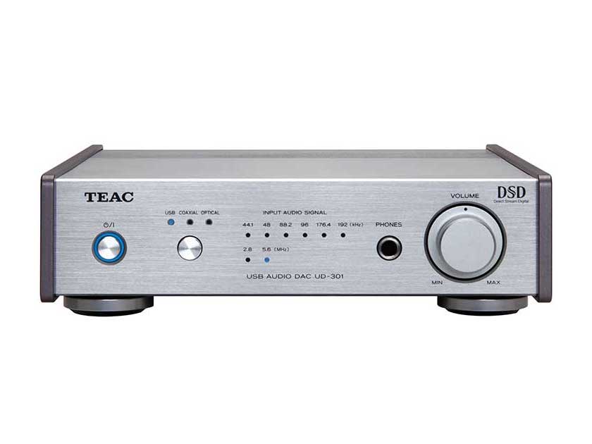 TEAC UD-301 Dual Mono DAC/Headphone Amp: Brand New-in-Box; Full Warranty; 40% Off