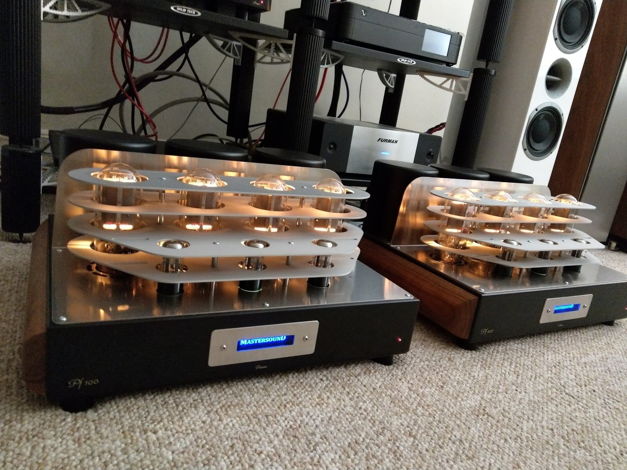Mastersound  PF100 mono Amplifiers