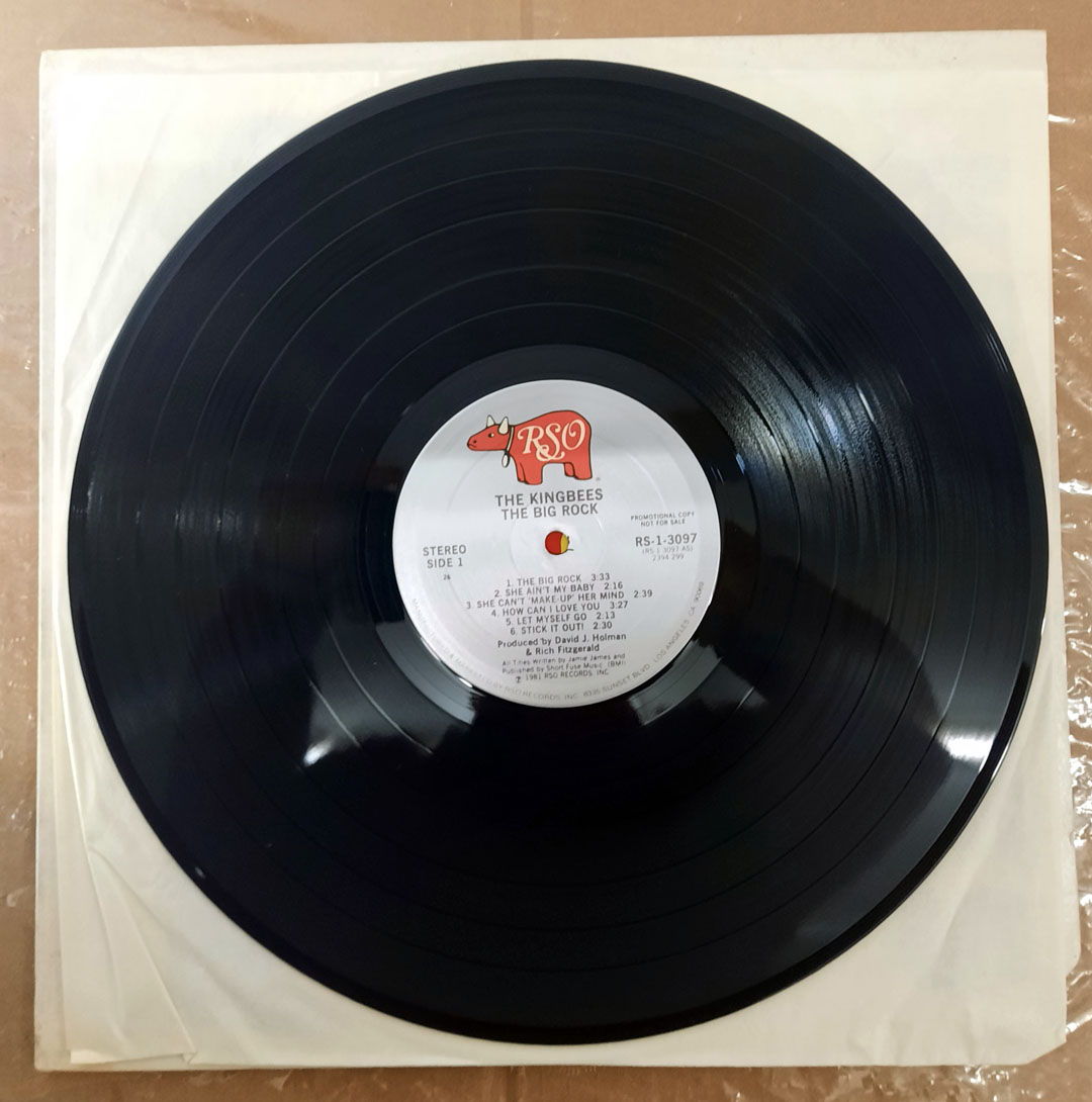 The Kingbees – The Big Rock 1981 NM PROMO ORIGINAL VINY... 3