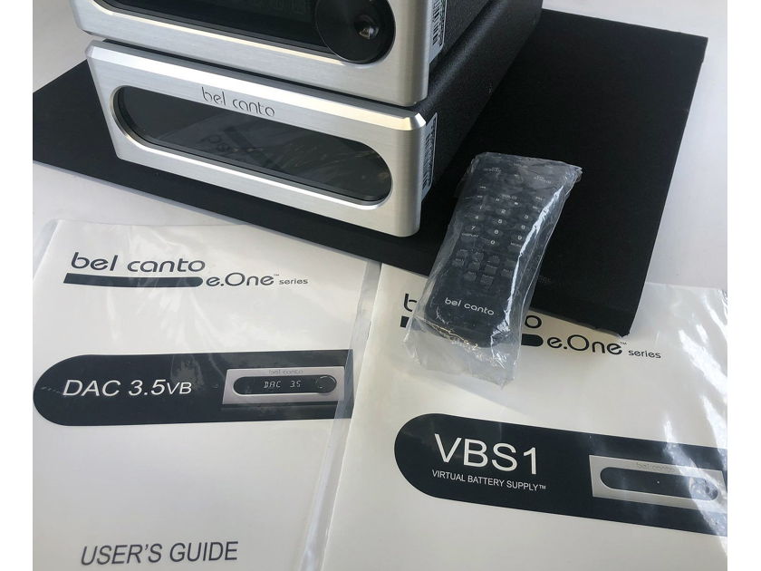Bel Canto DAC3.5VB D/A Converter and VBS1 Virtual Power Supply - Complete Package