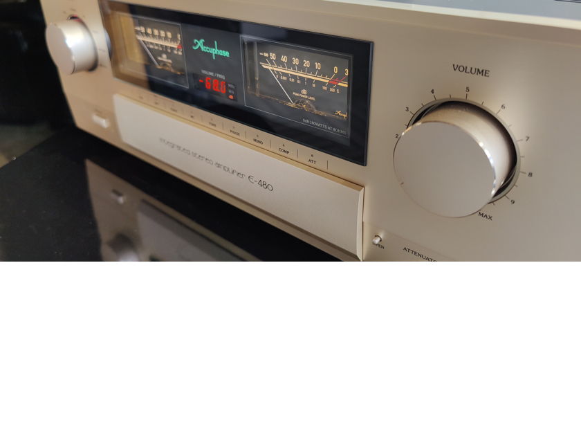 Accuphase E-480 -PRICE REDUCED For Sale | Audiogon