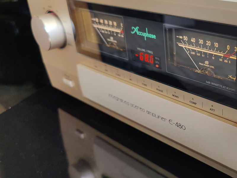 Accuphase E-480 -PRICE REDUCED For Sale | Audiogon