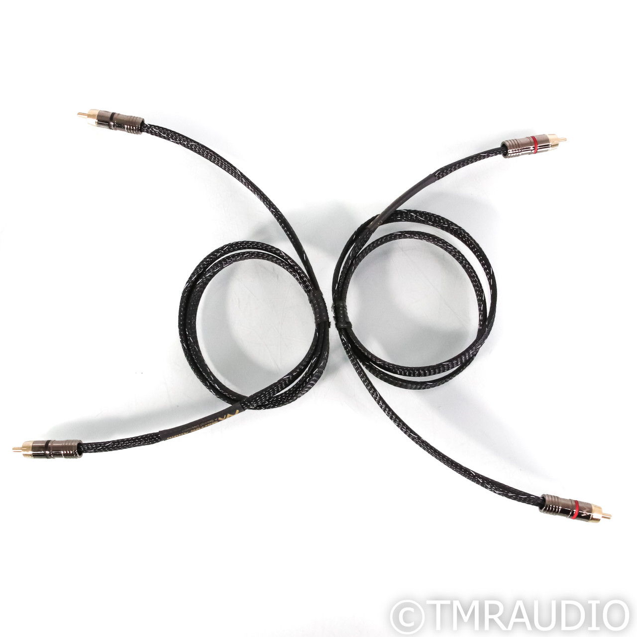 Morrow Audio MA-4 RCA Cables; 1m Pair Interconnects (68... 2