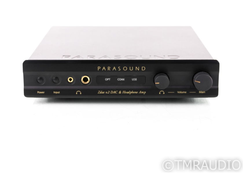 Parasound Zdac v.2 DAC / Headphone Amplifier / Preamplifier; V2 (19645)