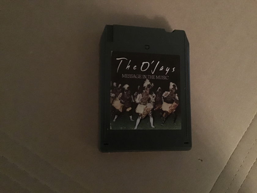 The O’Jays  Message In The Music Quadraphonic 8 Track