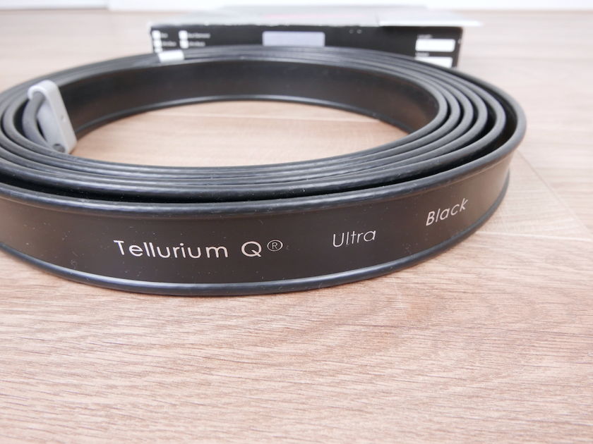 Tellurium Q Ultra Black highend audio speaker cables 3,0 metre