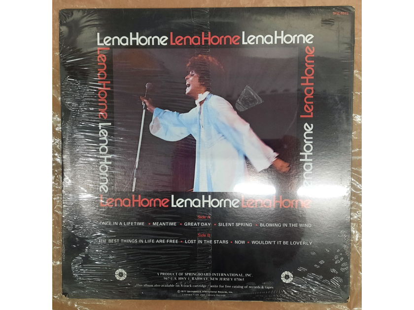 Lena Horne - The Exciting Lena Horne 1977 SEALED ORIGINAL VINYL LP Springboard SPB-4073