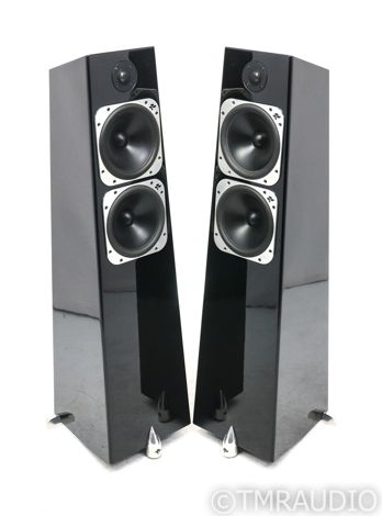 Totem Element Metal V1 Floorstanding Speakers; Gloss Bl...