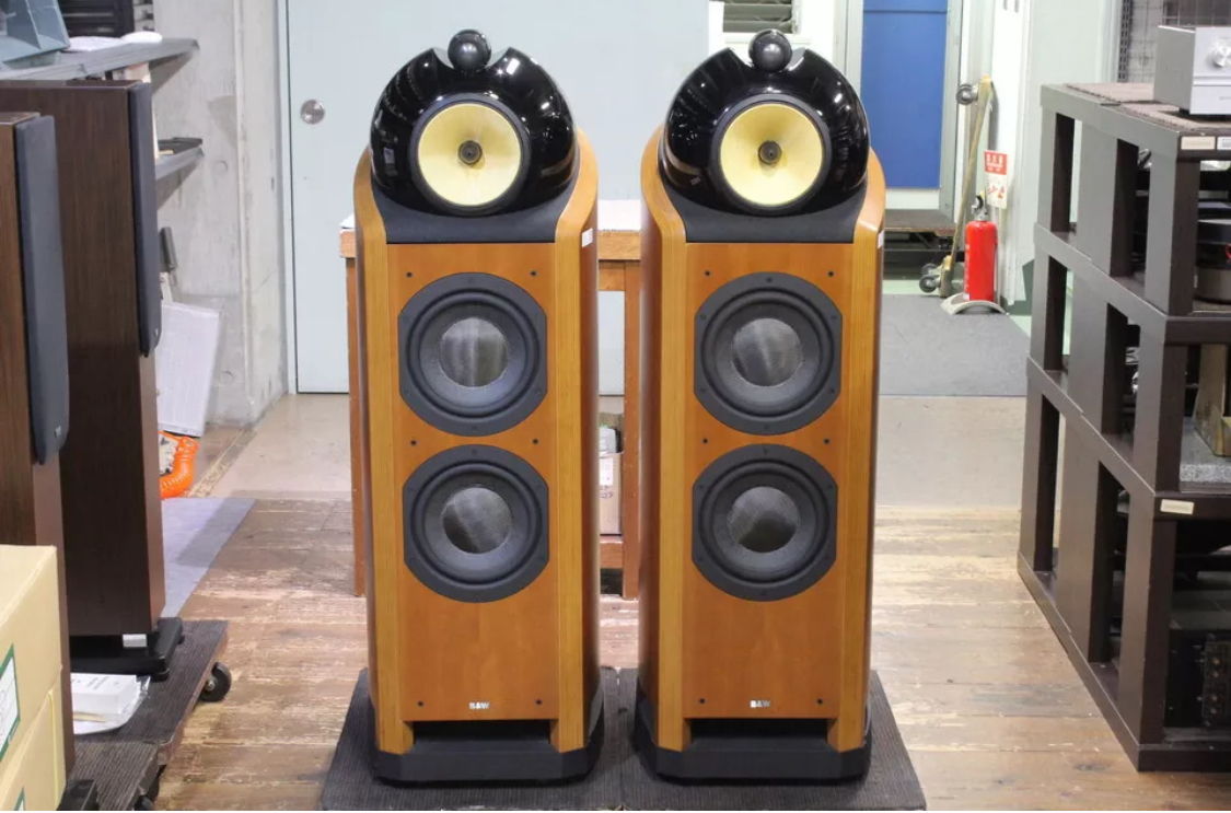 Bowers & Wilkins B&W Nautilus 802 N802 Natural Cherry S...