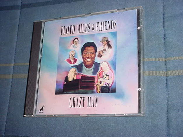 Floyd Miles & friends  - crazy man cd 1992 wild dog series