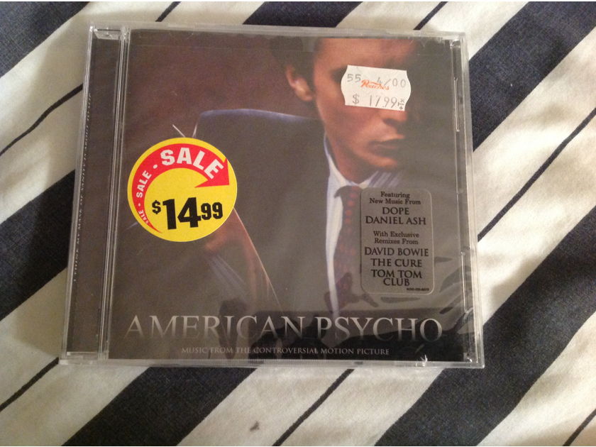 David Bowie Tom Tom Club American Psycho Soundtrack Sealed Compact Disc