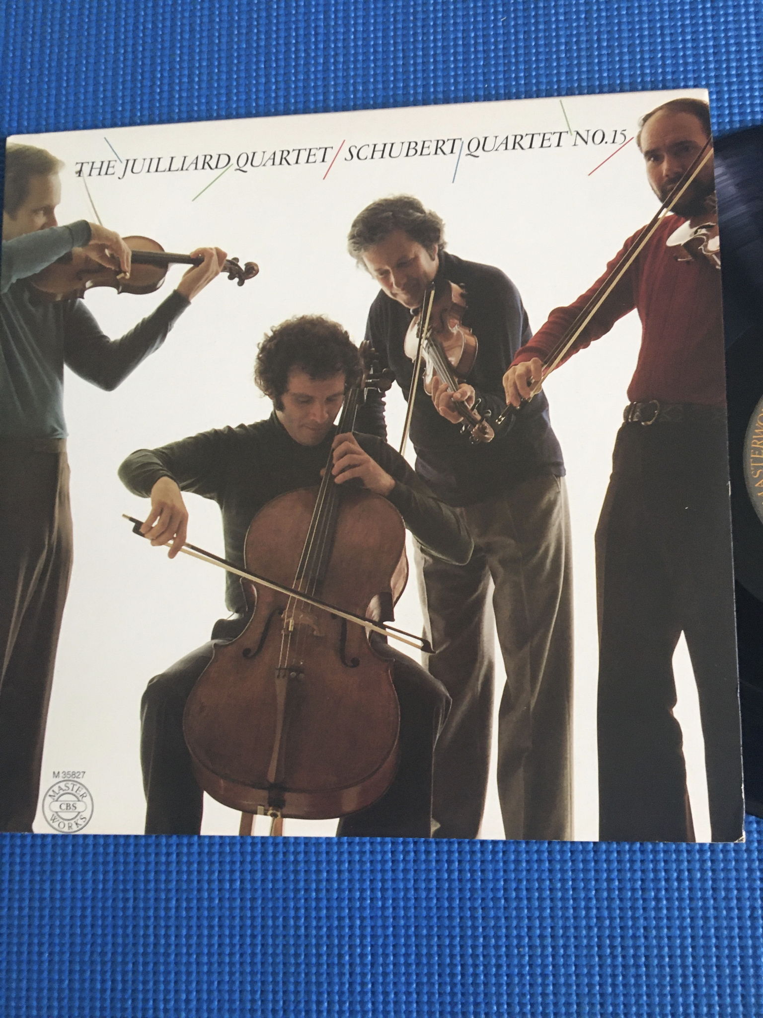 The Juilliard Quartet Schubert quartet No15 Lp Record M...