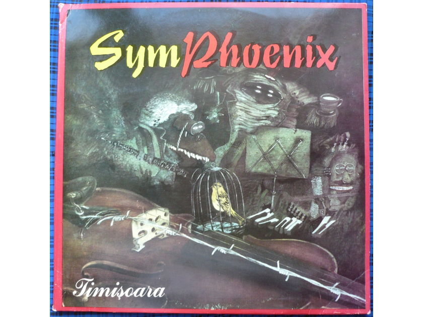 SymPhoenix (Phoenix + Symphony Orchestra). Timisoara. 1992. Eurostar. CDS - CS 0119. Romania. 2 LPs. Prog-Folk-Symphonic-Rock