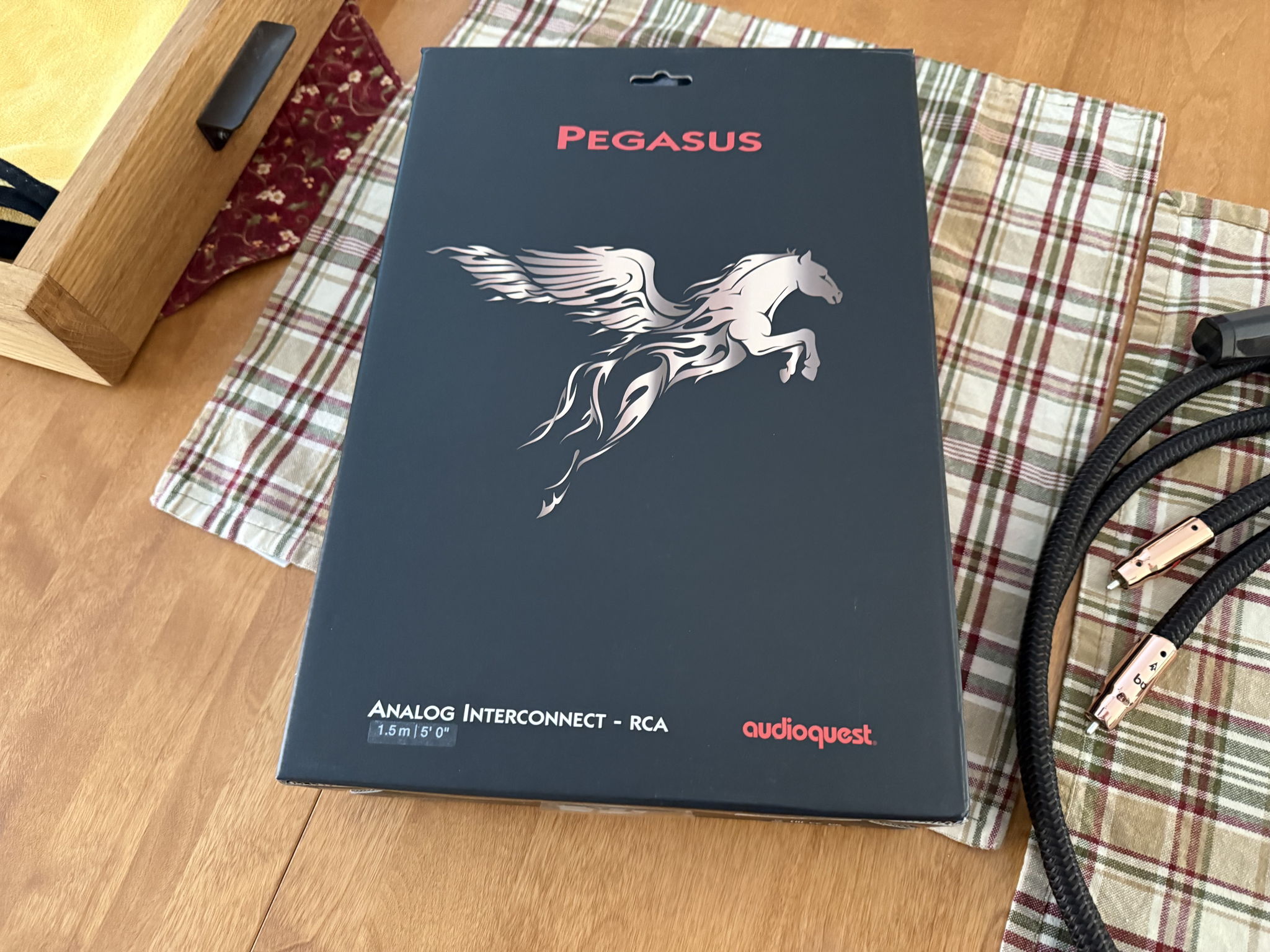 AudioQuest Pegasus 1.5M RCA Pair 10