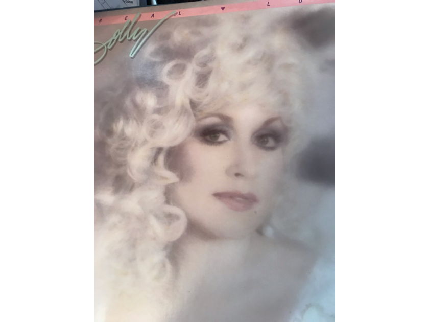 Vintage Record Dolly Parton-Real Love Vintage Record Dolly Parton-Real Love