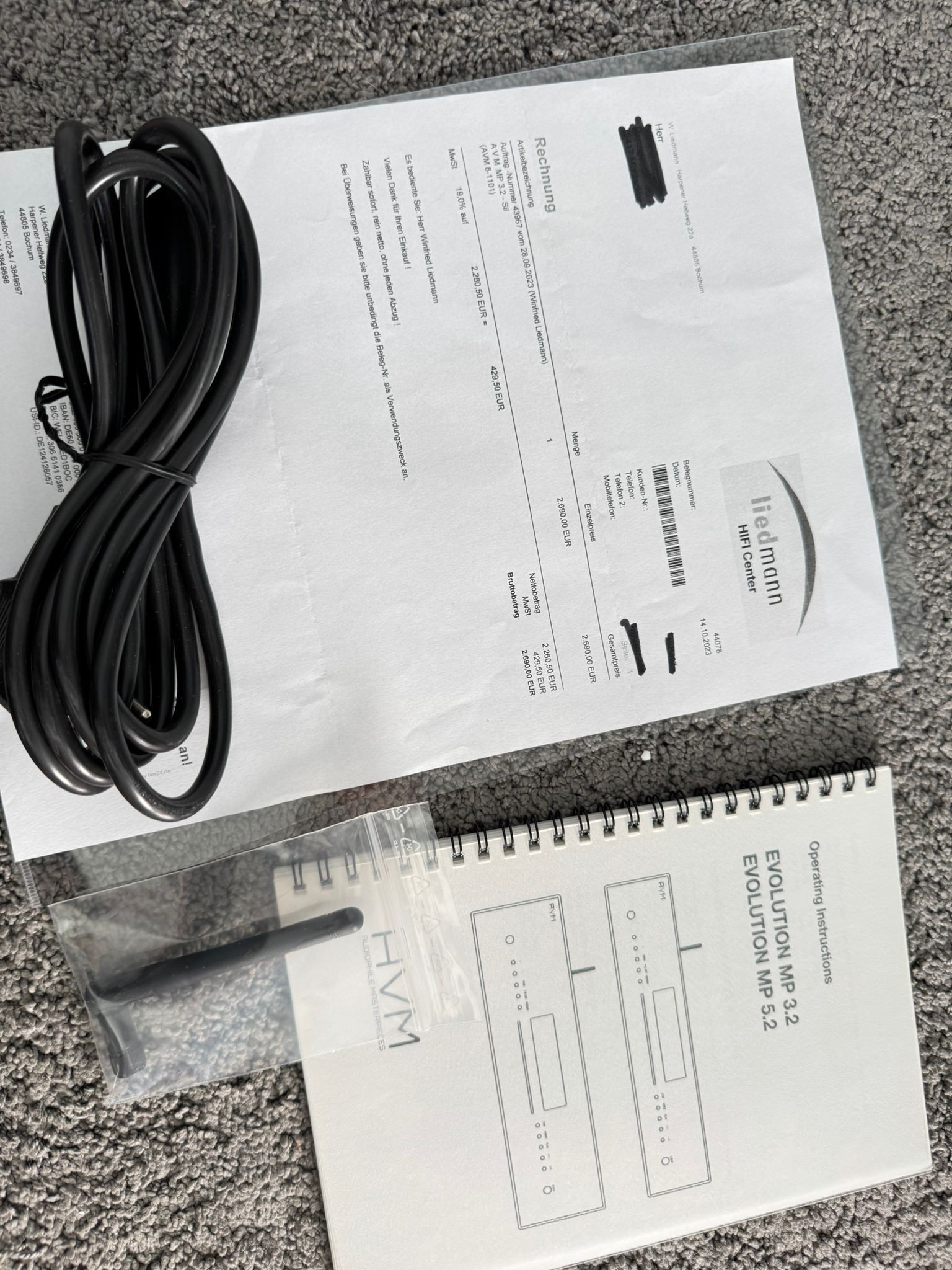 AVM Audio Evolution MP3.2 MP 3.2 mediaplayer in silver 6