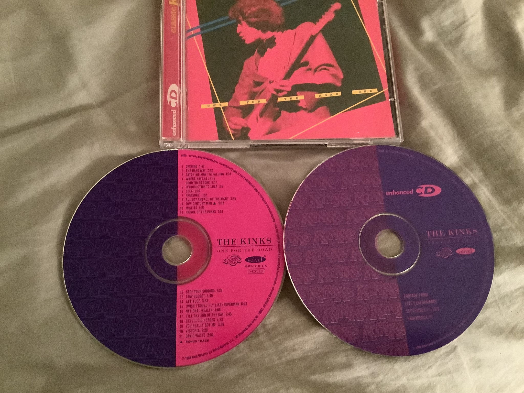 The Kinks 2CD HDCD Encoded  One For The Road