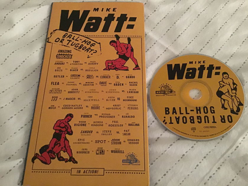 Mike Watt Ball-Hog Or Tugboat Limited Edition CD