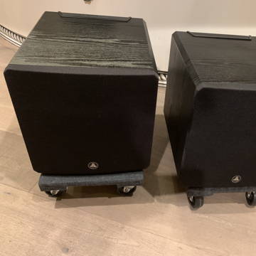 JL Audio E110 New “Open Boxes” Set Black Ash