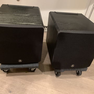 JL Audio E110 New “Open Boxes” Set Black Ash
